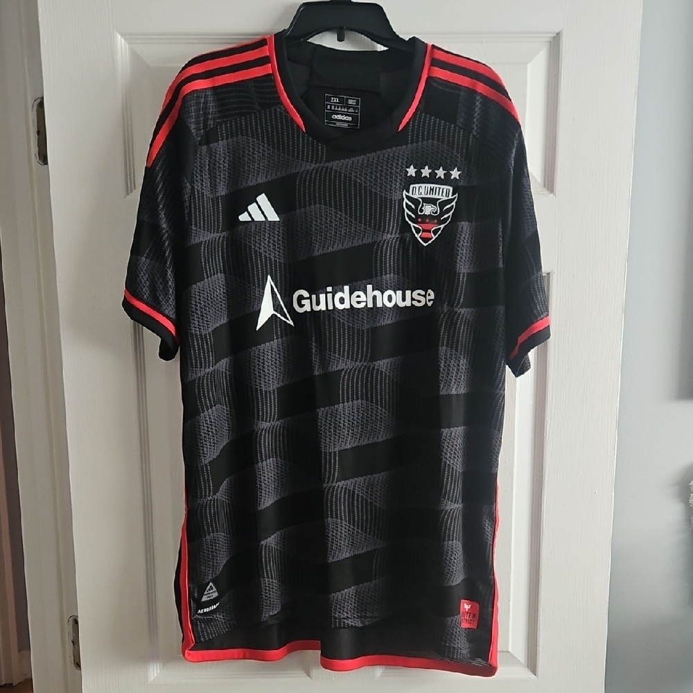 Adidas MLS DC United, Benteke 20 jersey, Black, 2XL.